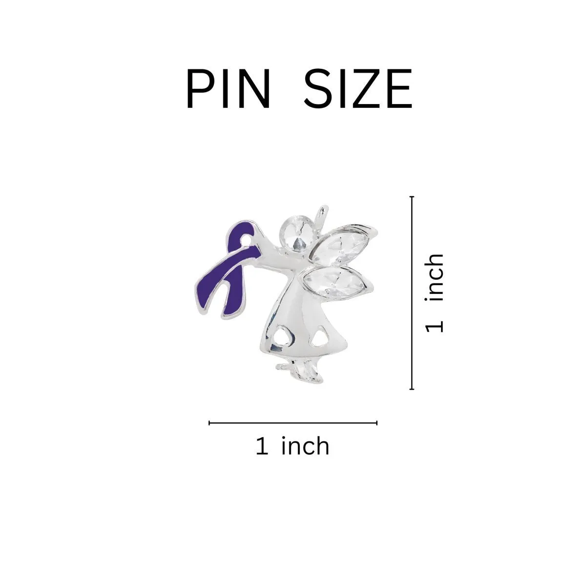 Angel By My Side Alzheimer's Pins