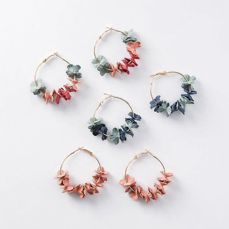 Anielle flower hoops Earrings