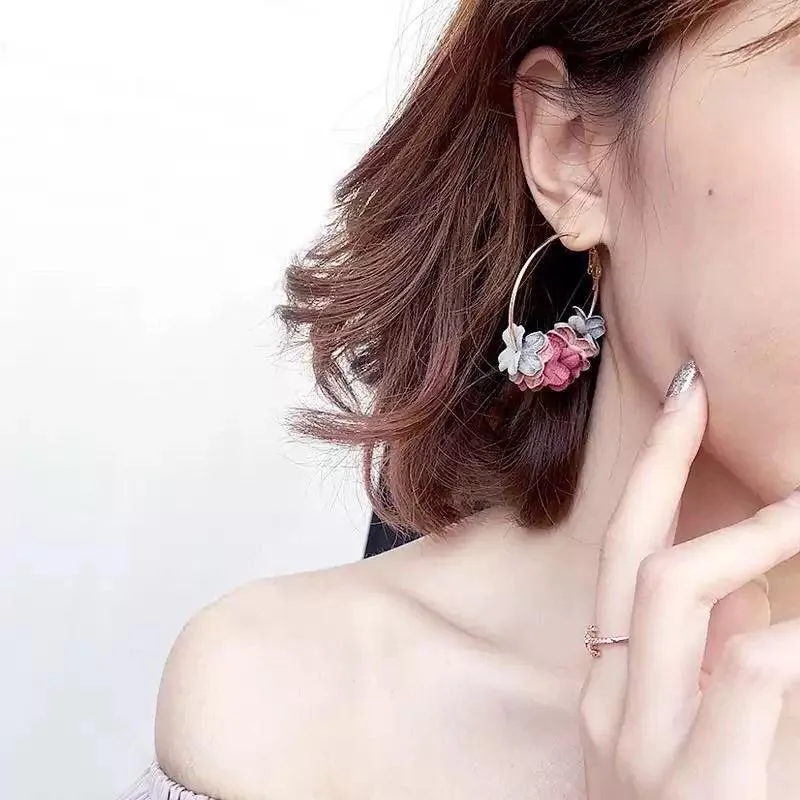 Anielle flower hoops Earrings