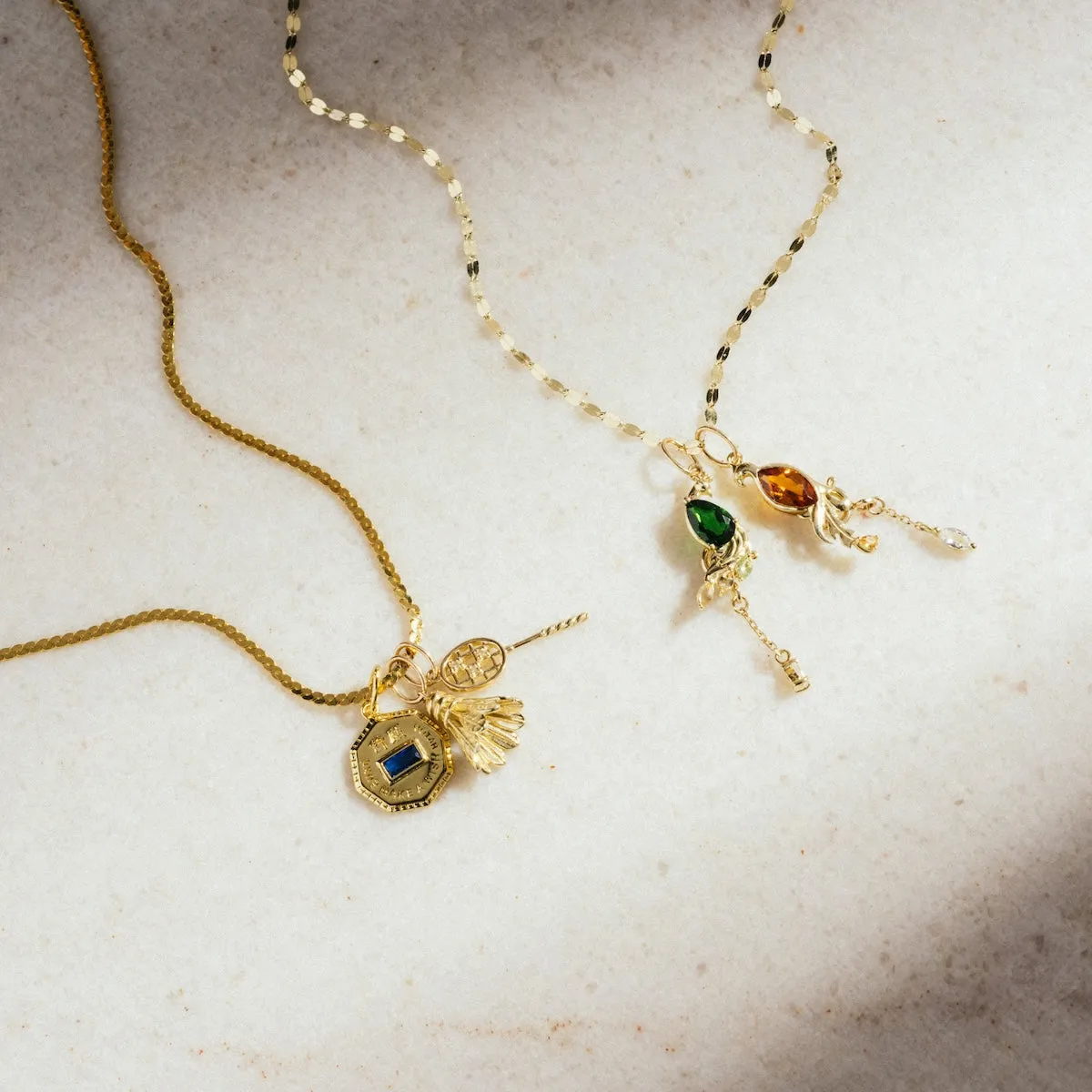 Annie and Kerry Xu x Local Eclectic Solid Gold Birdie Charm