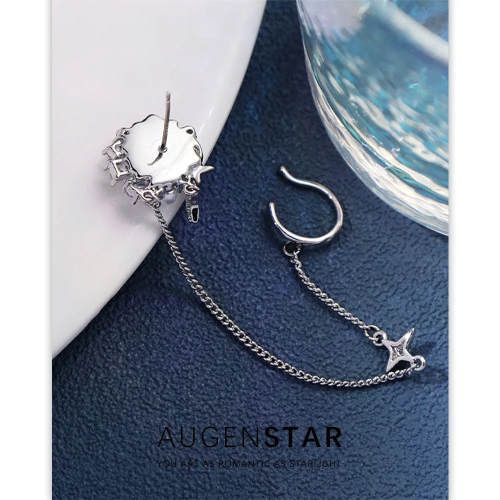 ASR | Luxurious Moonstone Ear Clips