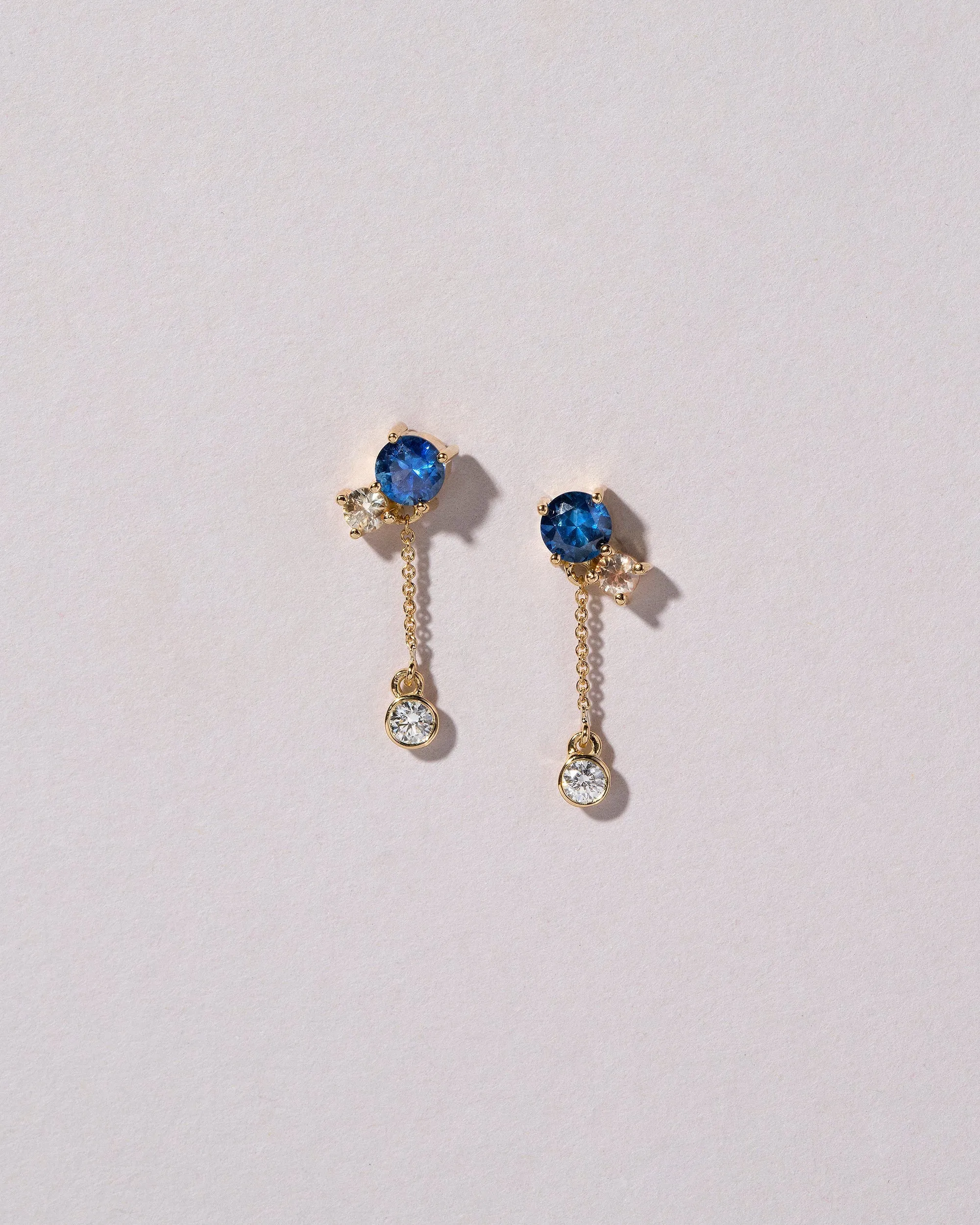 Aster Earrings - Sapphire