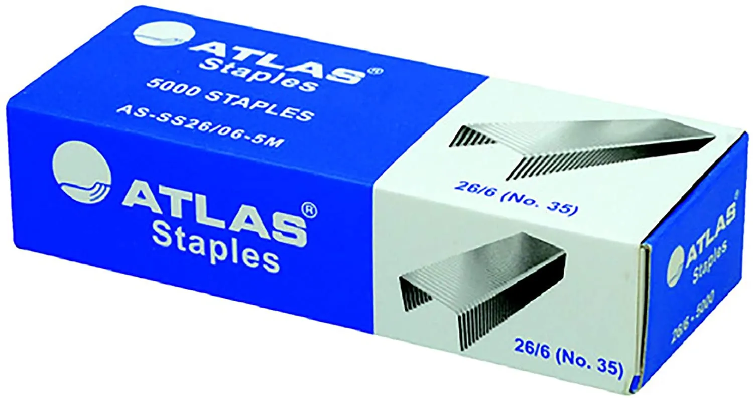 Atlas Tacker Staple Wire 13/08mm 5000Staples