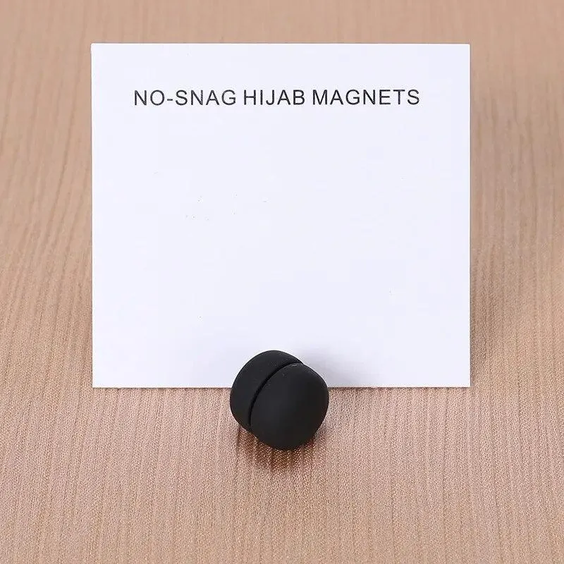 Brooch Metal Magnetic Hijab Button - 31 Colours