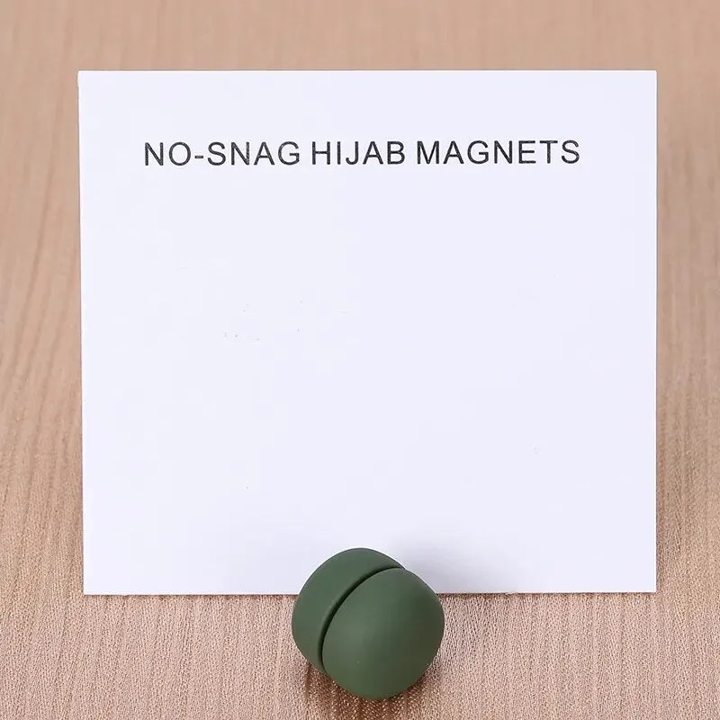 Brooch Metal Magnetic Hijab Button - 31 Colours