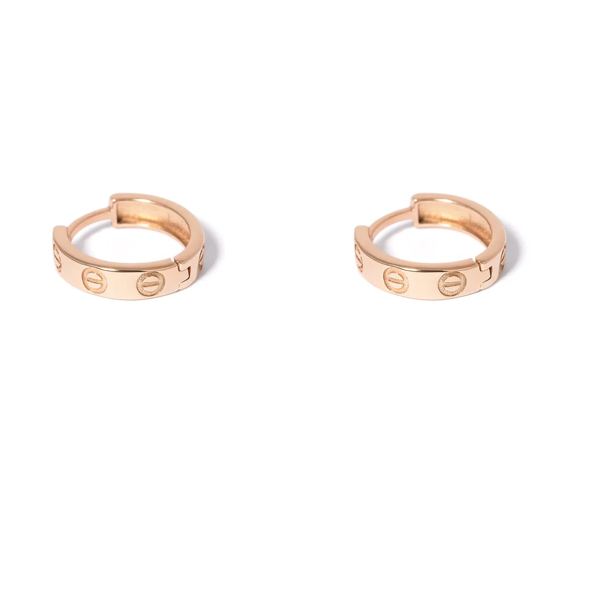 Cartier Ring Hoop Earrings