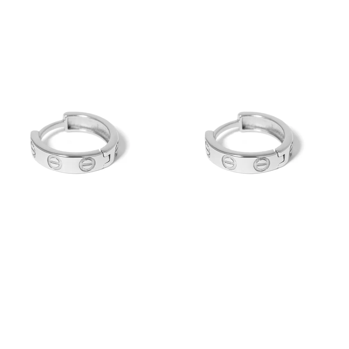 Cartier Ring Hoop Earrings