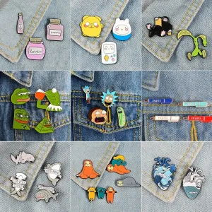 Cartoon TV Show Pin Sets