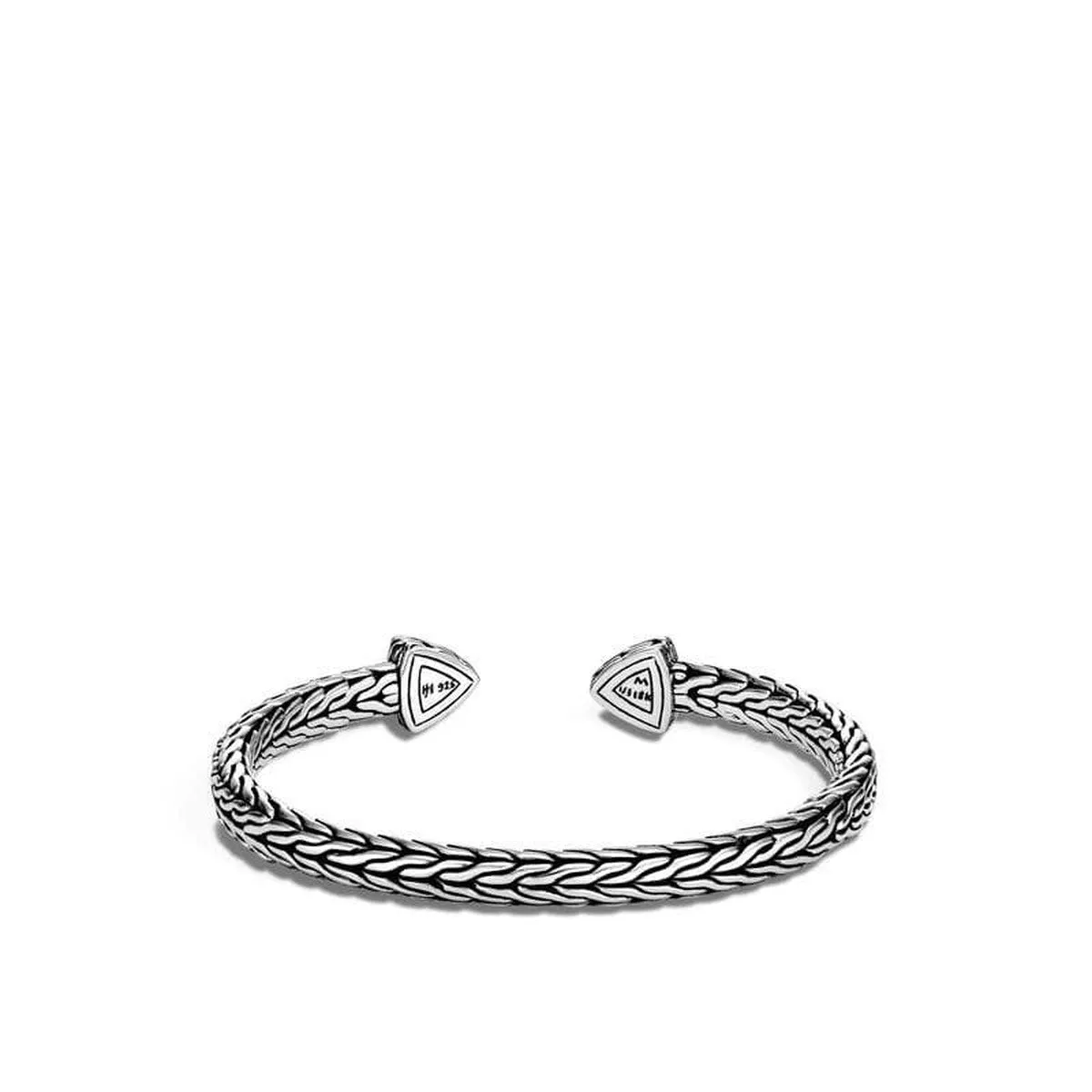 Classic Chain Hammered Flex Cuff - CZ90510