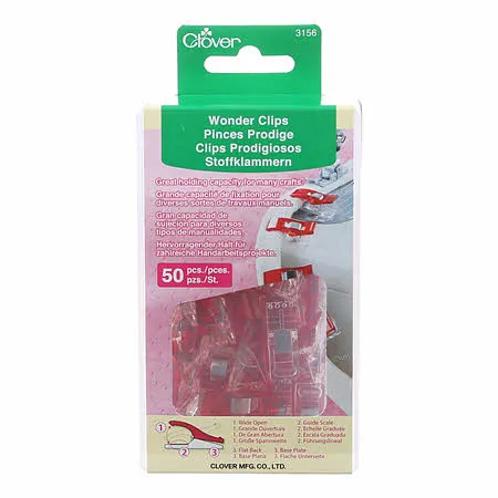 Clover Wonder Clips - 50