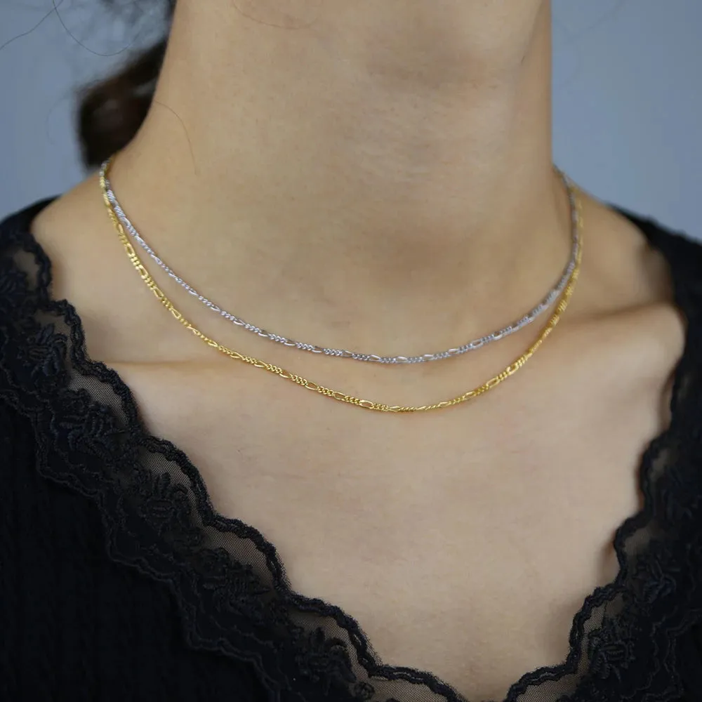 Dainty Figaro Chain Necklace