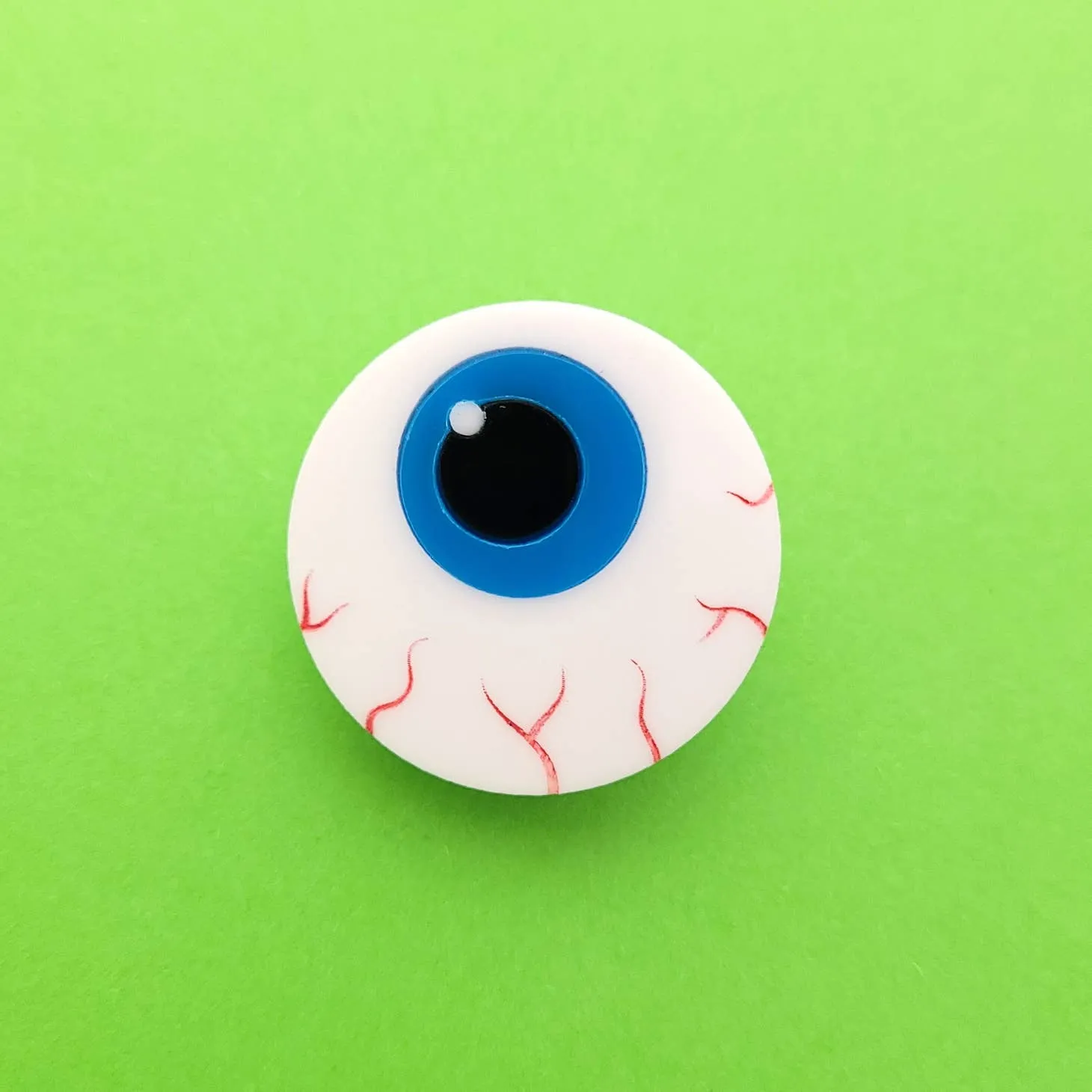 Eyeball Brooch by Sugar & Vice