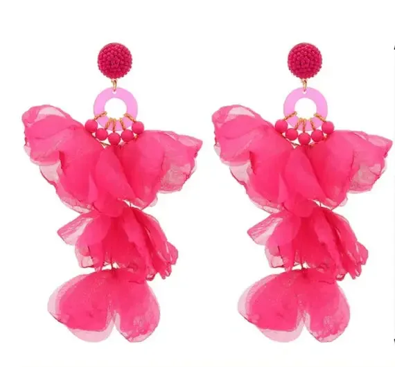 Glam Flower Earrings