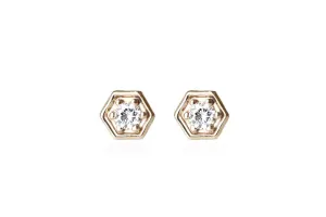 Hexagon Studs