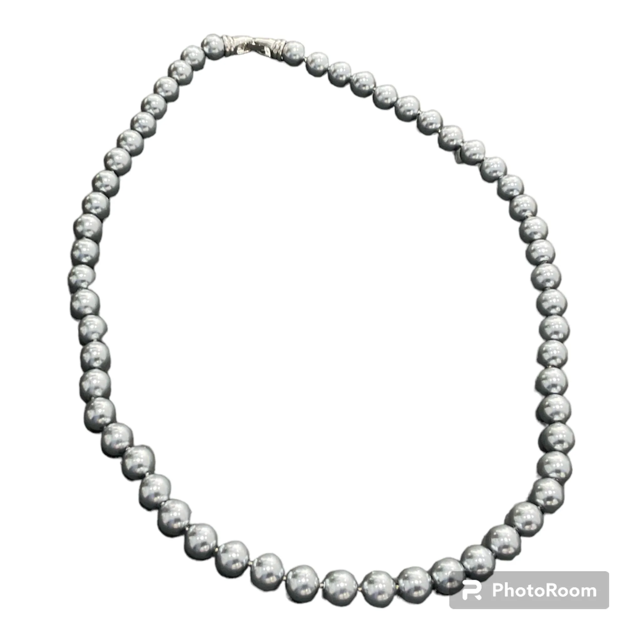 Jodi Maree Accessories Silver Pearl Necklace