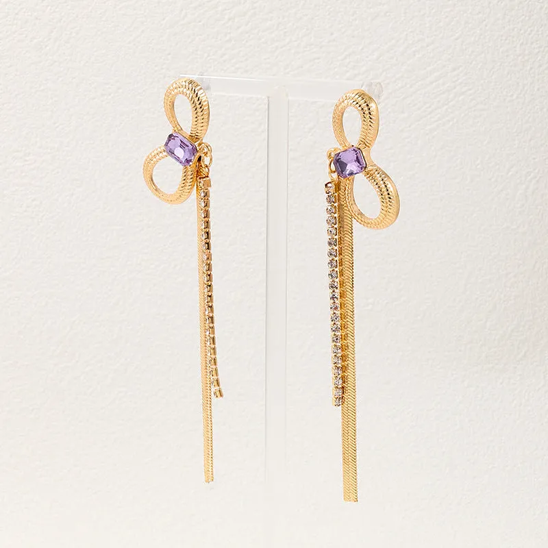 Luxurious Bow Earrings from Planderful: Vienna Verve Collection