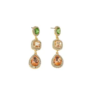 Luxurious Vienna Verve Metal Earrings - Premium Collection for Wholesale