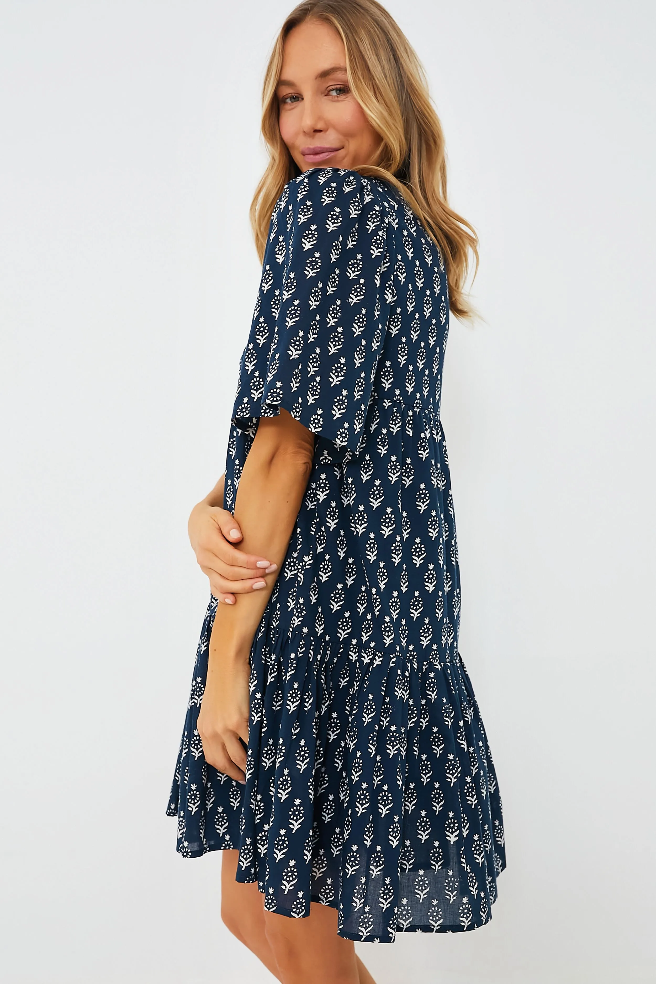 Marguerite Blue Isla Dress