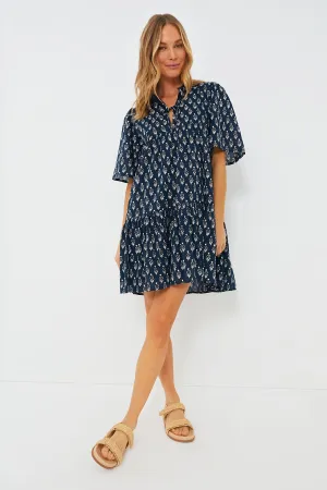 Marguerite Blue Isla Dress