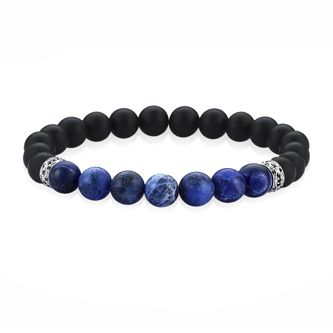 Men's Streamline Beaded Bracelet