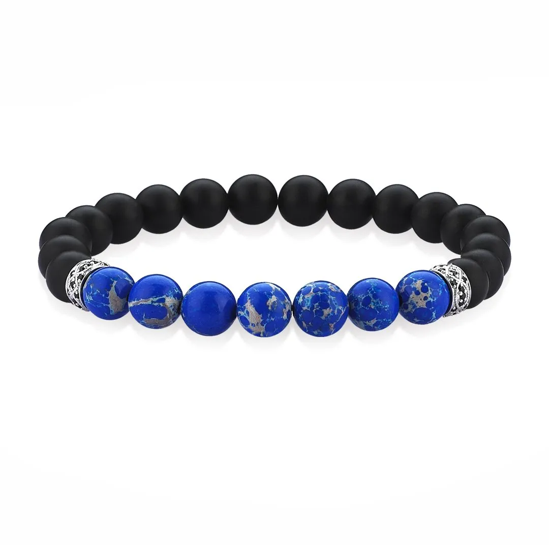 Men's Streamline Beaded Bracelet