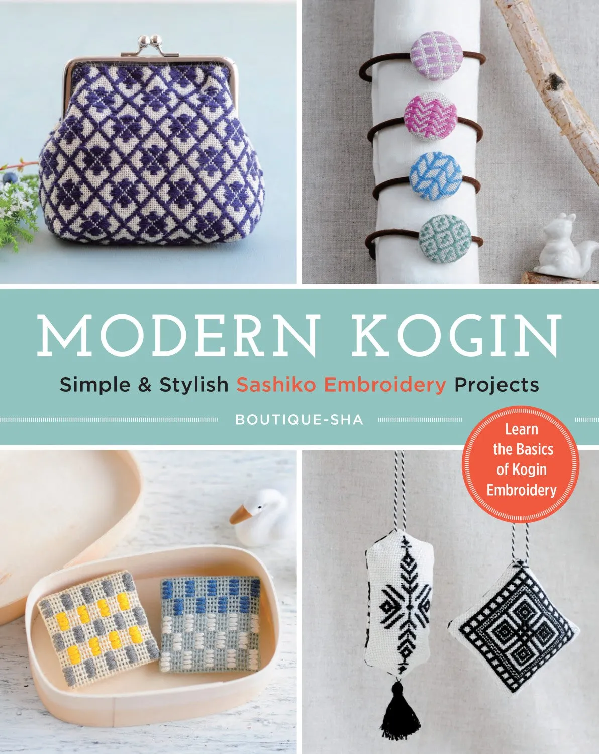 Modern Kogin, Sashimi Embroidery Project Book by Boutique-Sha