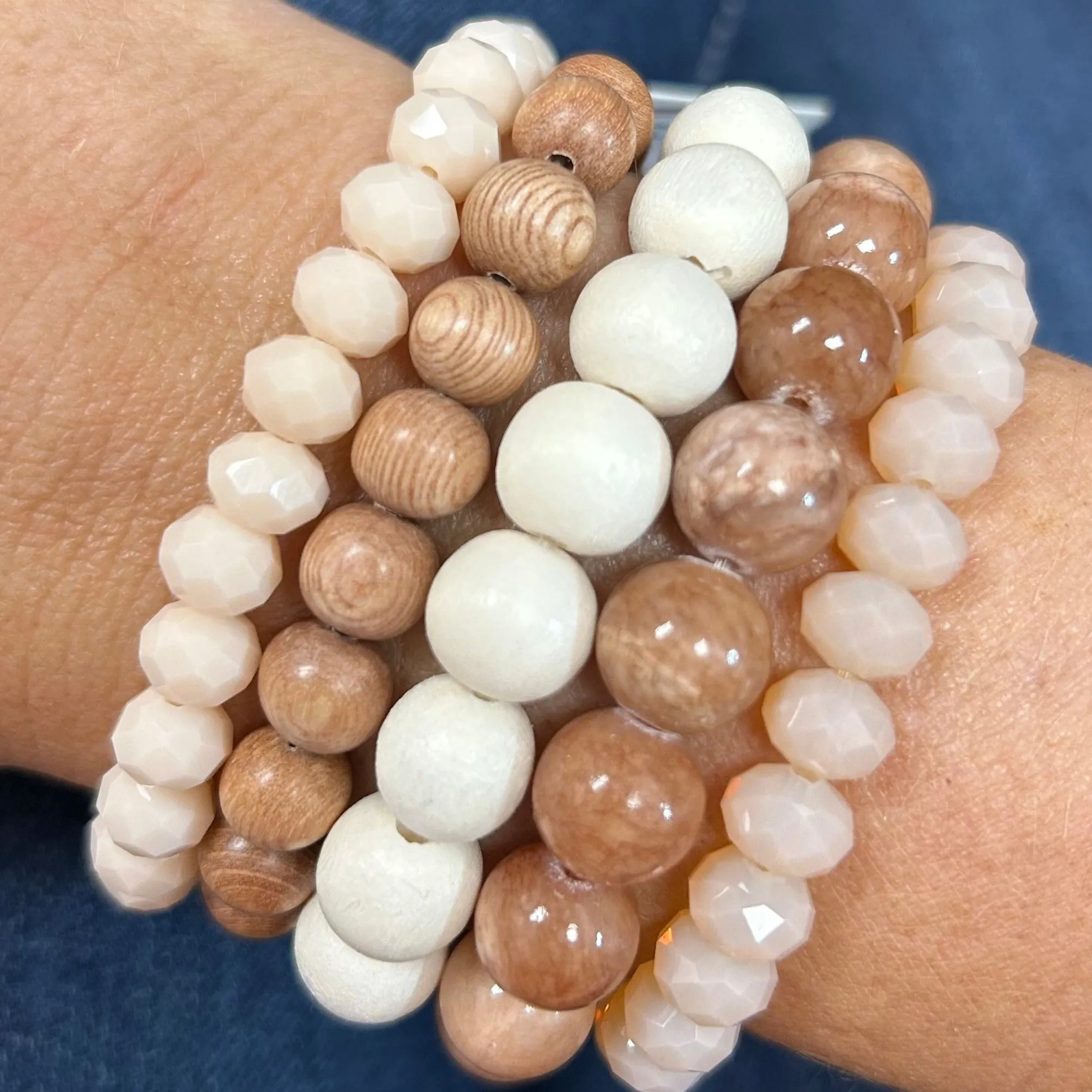 Nude Blush Bracelet Stack