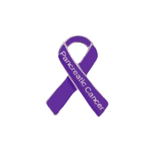 Pancreatic Cancer Awareness Ribbon Pins