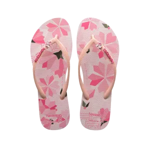 Slim Sakura Flip Flops