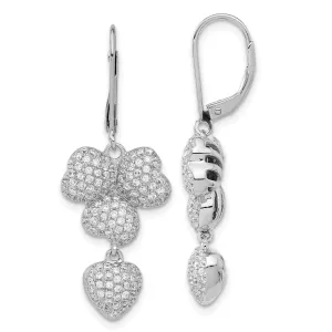 Sterling Silver Cubic Zirconia Earrings