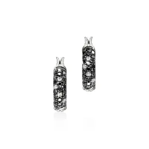 Sterling Silver Natural Diamond Essentials Collection Earrings