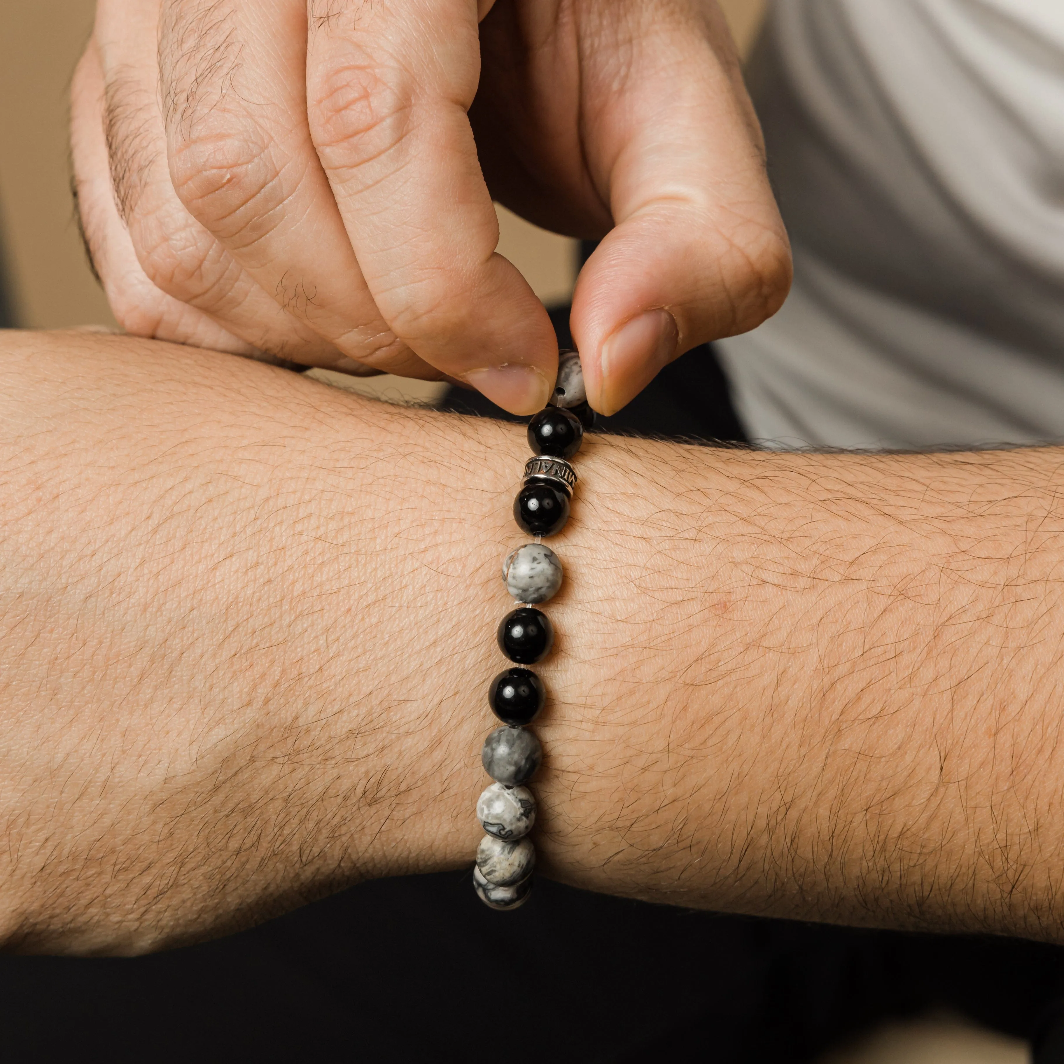 Storm | Stone Bead Bracelet