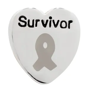 Survivor Gray Ribbon Pins