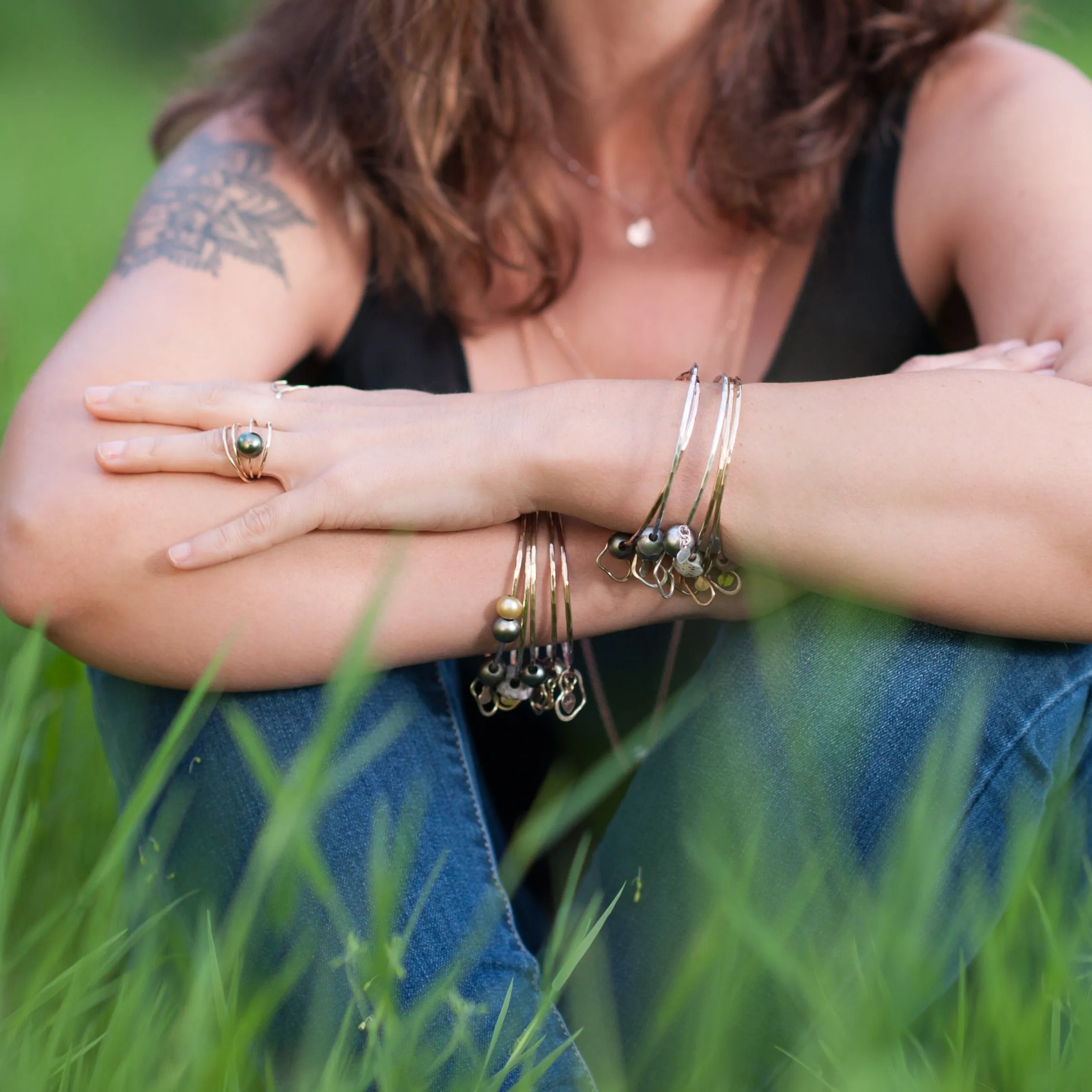 Tahitian Pearl Bangle